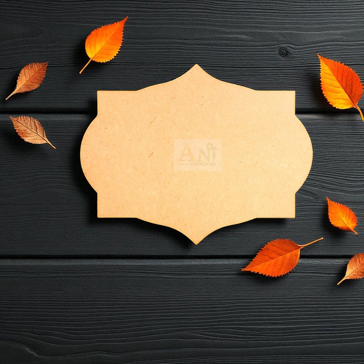 Name Plate Base 19 MDF Cutout