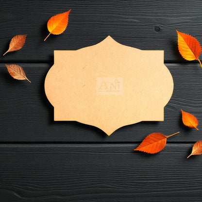 Name Plate Base 19 MDF Cutout