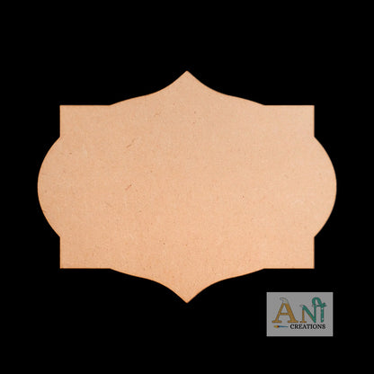 Name Plate Base 19 MDF Cutout