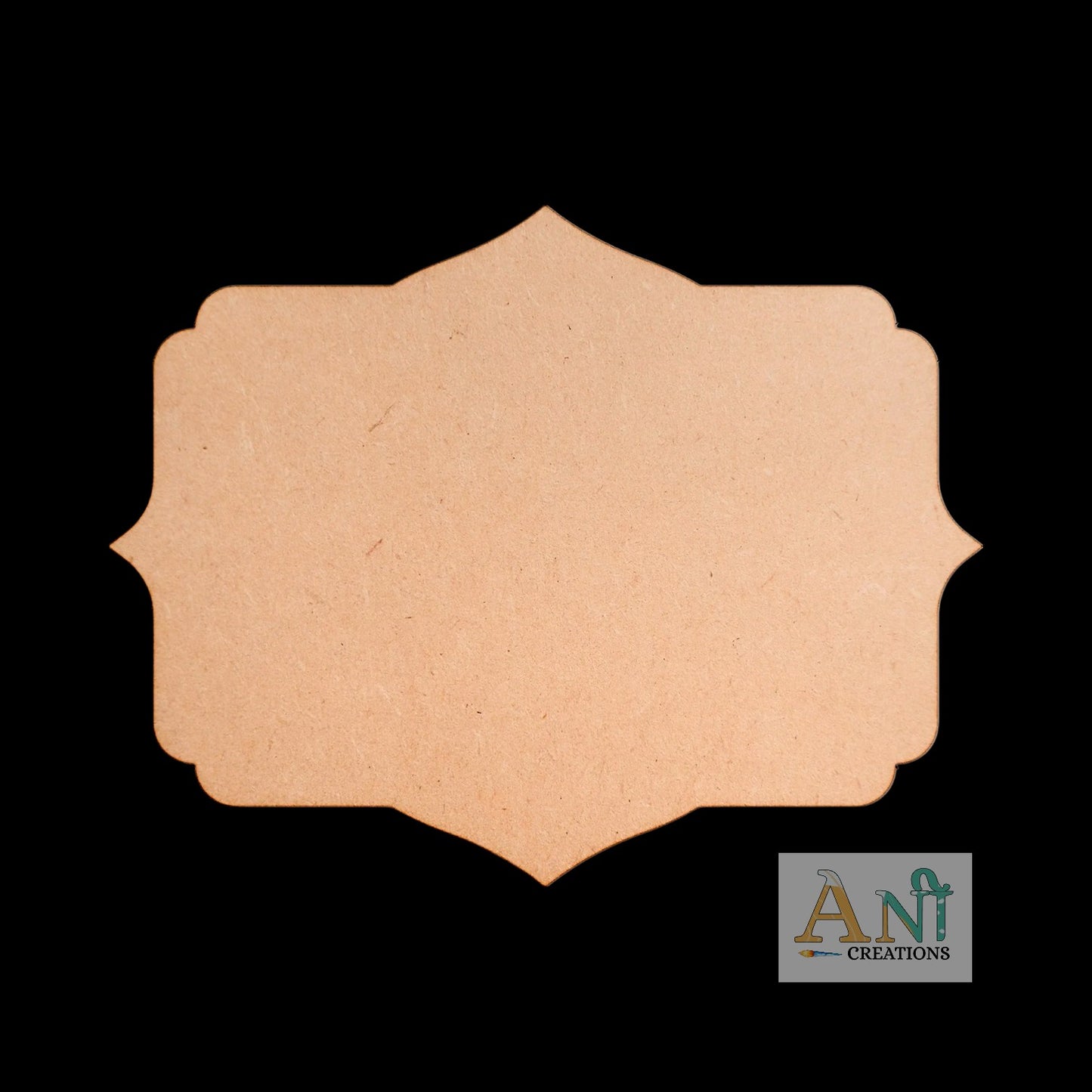 Name Plate Base 22 MDF Cutout