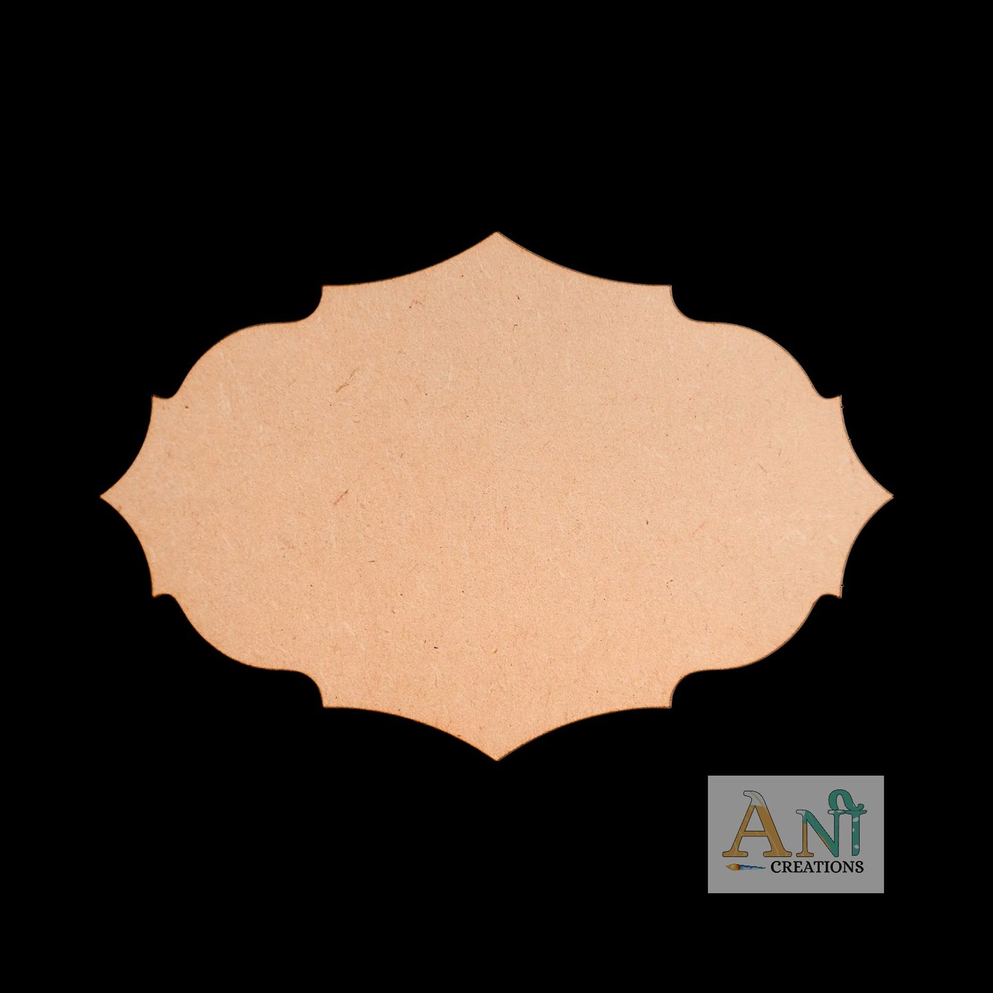 Name Plate Base 20 MDF Cutout