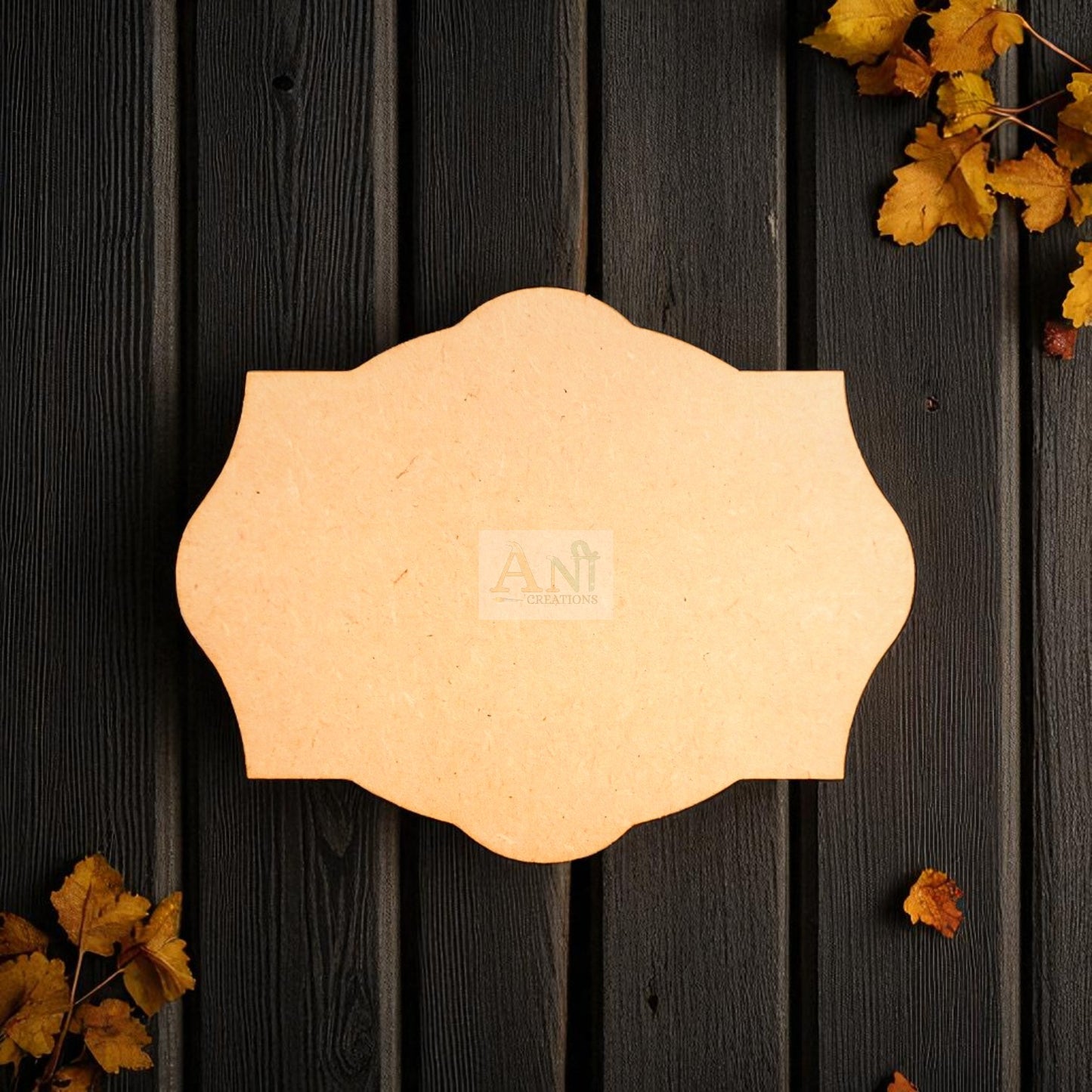 Name Plate Base 2 MDF Cutout