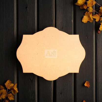 Name Plate Base 2 MDF Cutout