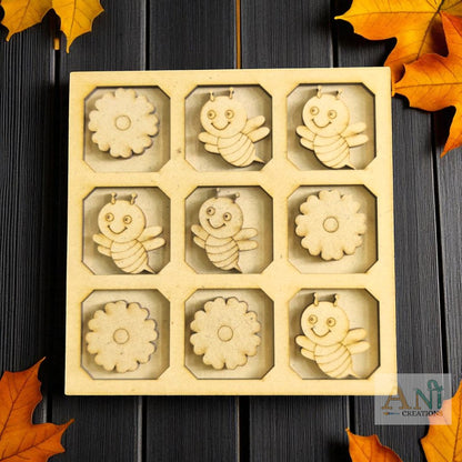Bees and Flowers – Tic Tac Toe