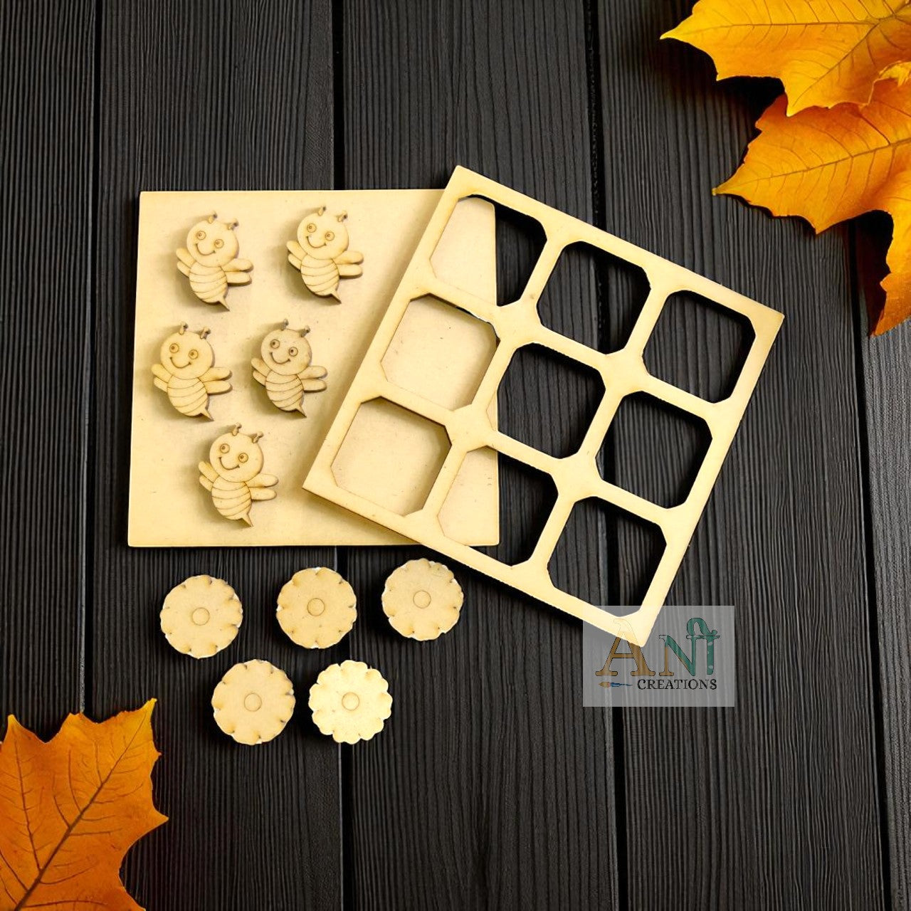 Bees and Flowers – Tic Tac Toe