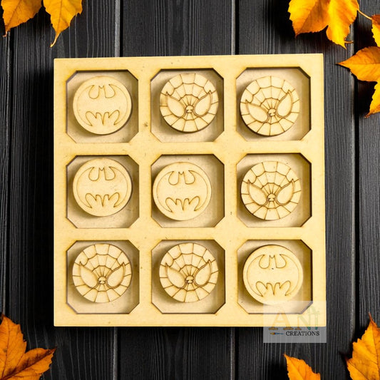 Batman and Spiderman – Tic Tac Toe