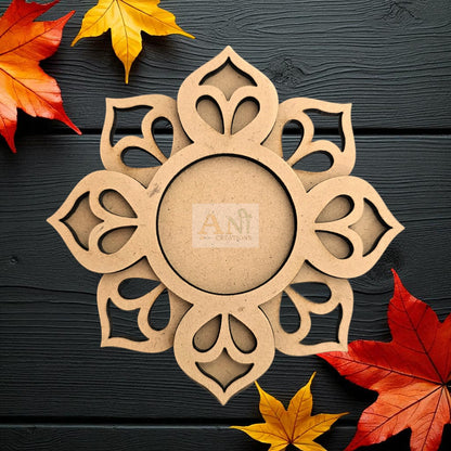 MDF T Light Diya Holder 15