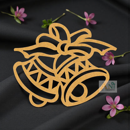 Christmas Bells Cutout MDF Design
