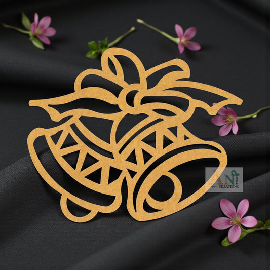 Christmas Bells Cutout MDF Design