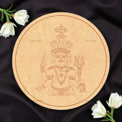 Shree Nakoda Bhairav MDF Premarked