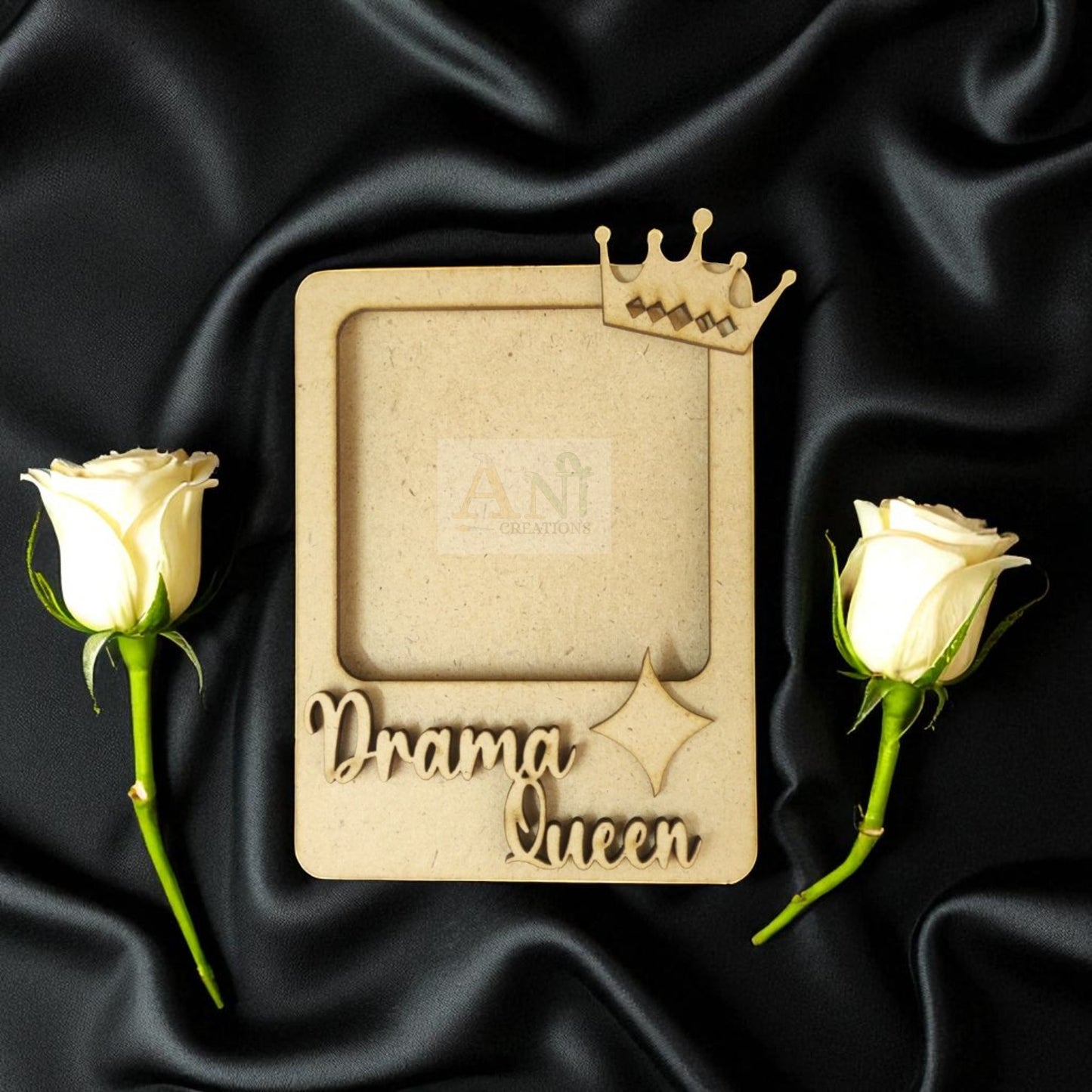 Kids Photo Frame 1  MDF Cutout