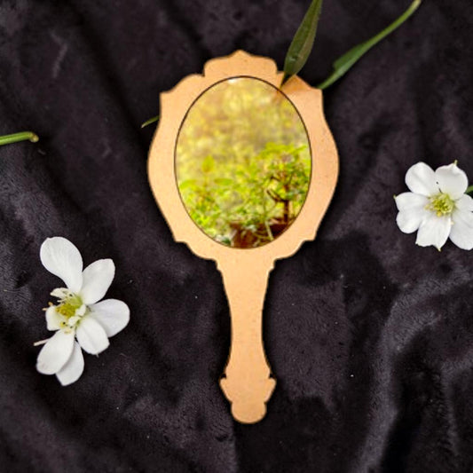 Hand Mirror MDF Cutout 3