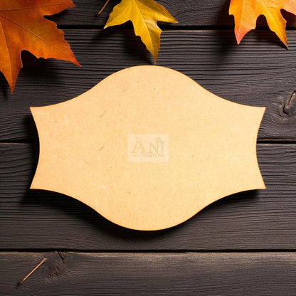 Name Plate Base 10 MDF Cutout