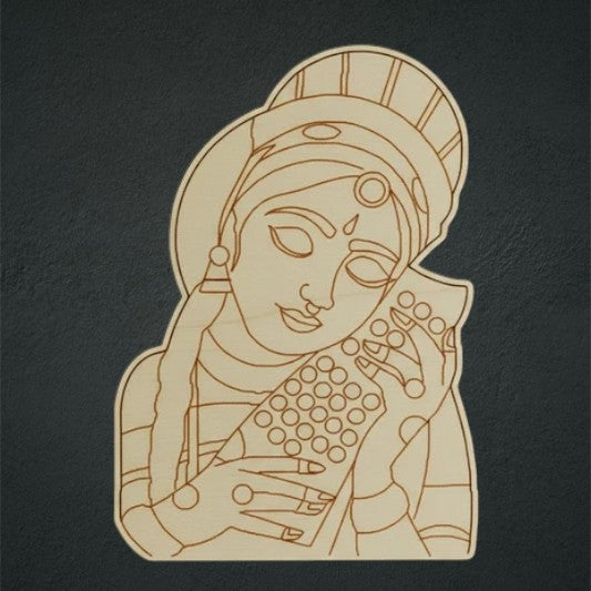 Dancing Lady 14 Mdf Cutout