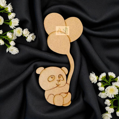 cartoon teddy 2 MDF Cutout