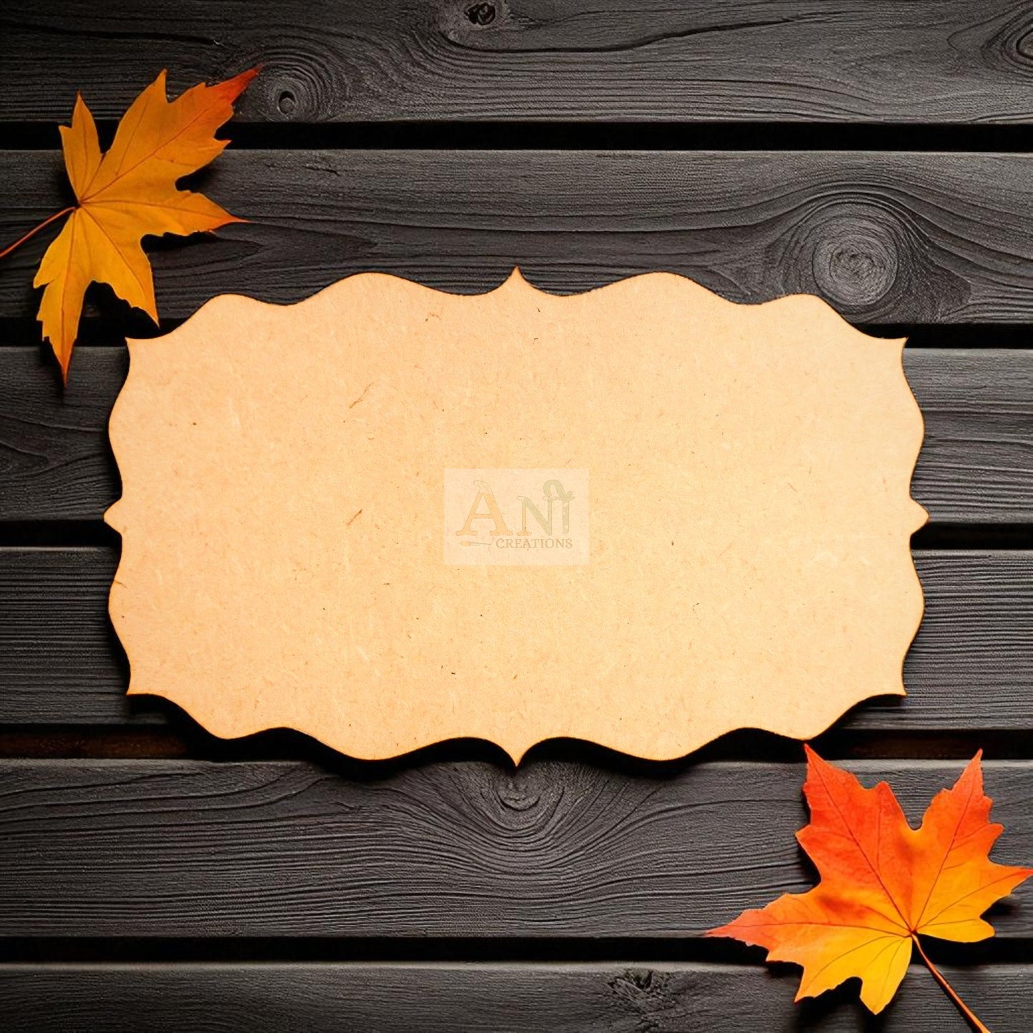 Name Plate Base 14 MDF Cutout