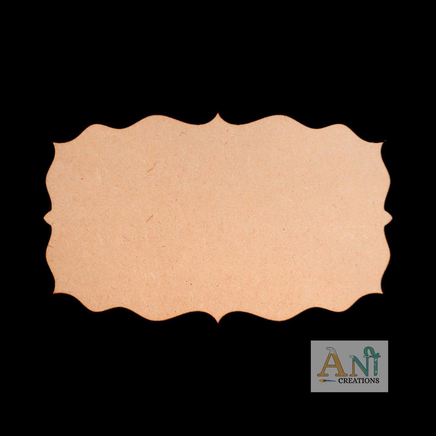 Name Plate Base 14 MDF Cutout