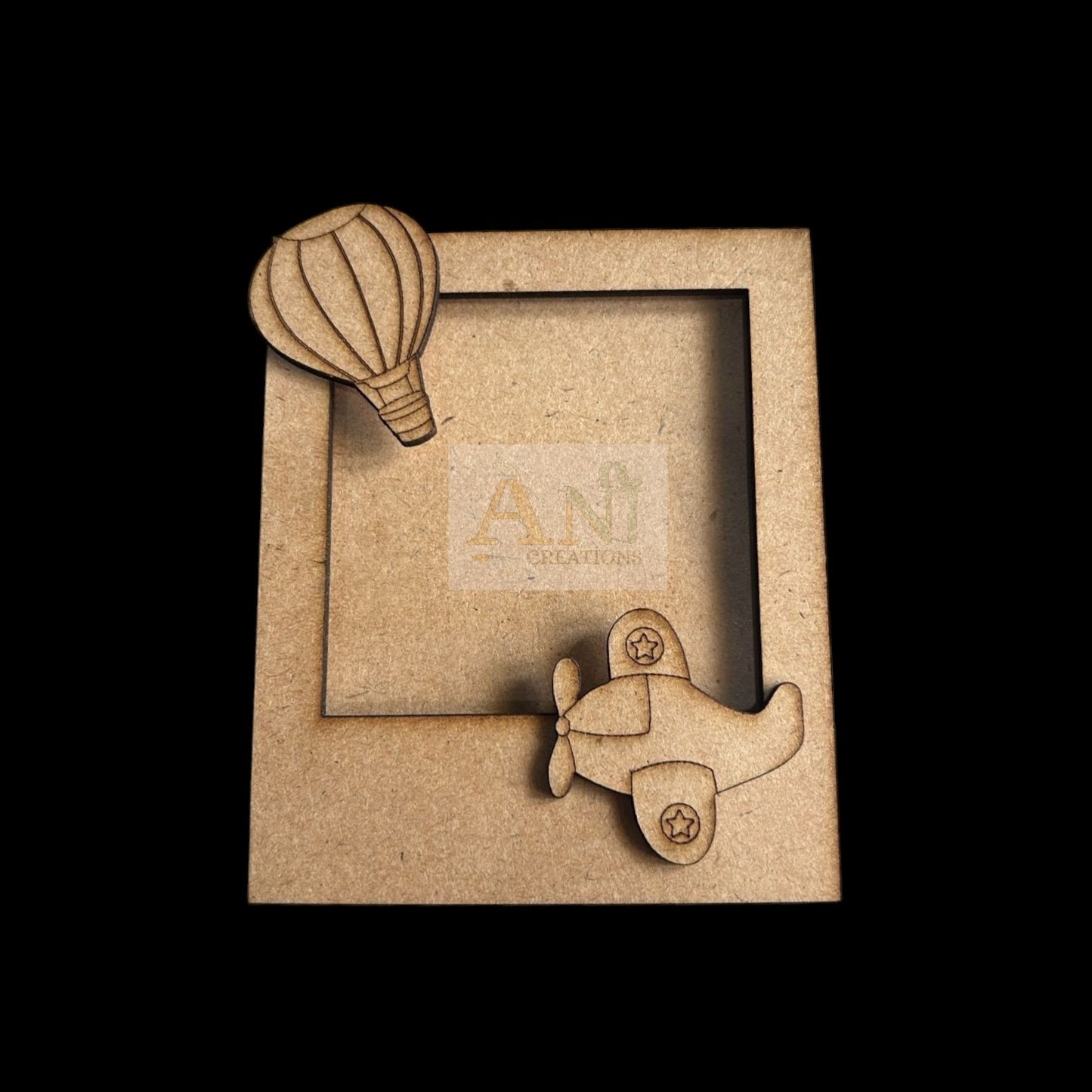 Kids Photo Frame 3 MDF Cutout