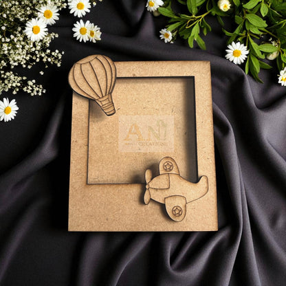 Kids Photo Frame 3 MDF Cutout