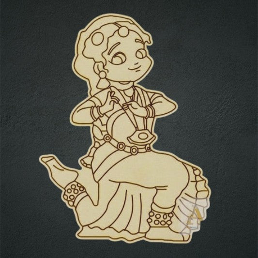 Dancing Lady 15 Mdf Cutout