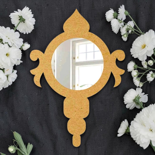 Hand Mirror MDF Cutout 1