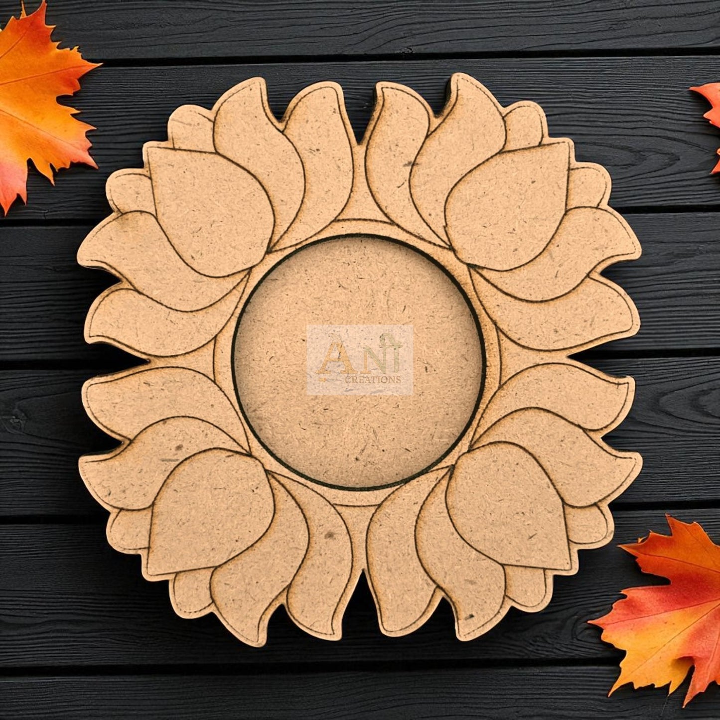 MDF T Light Diya Holder 22