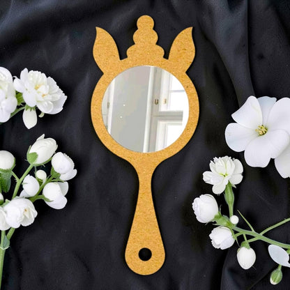 Hand Mirror MDF Cutout 2