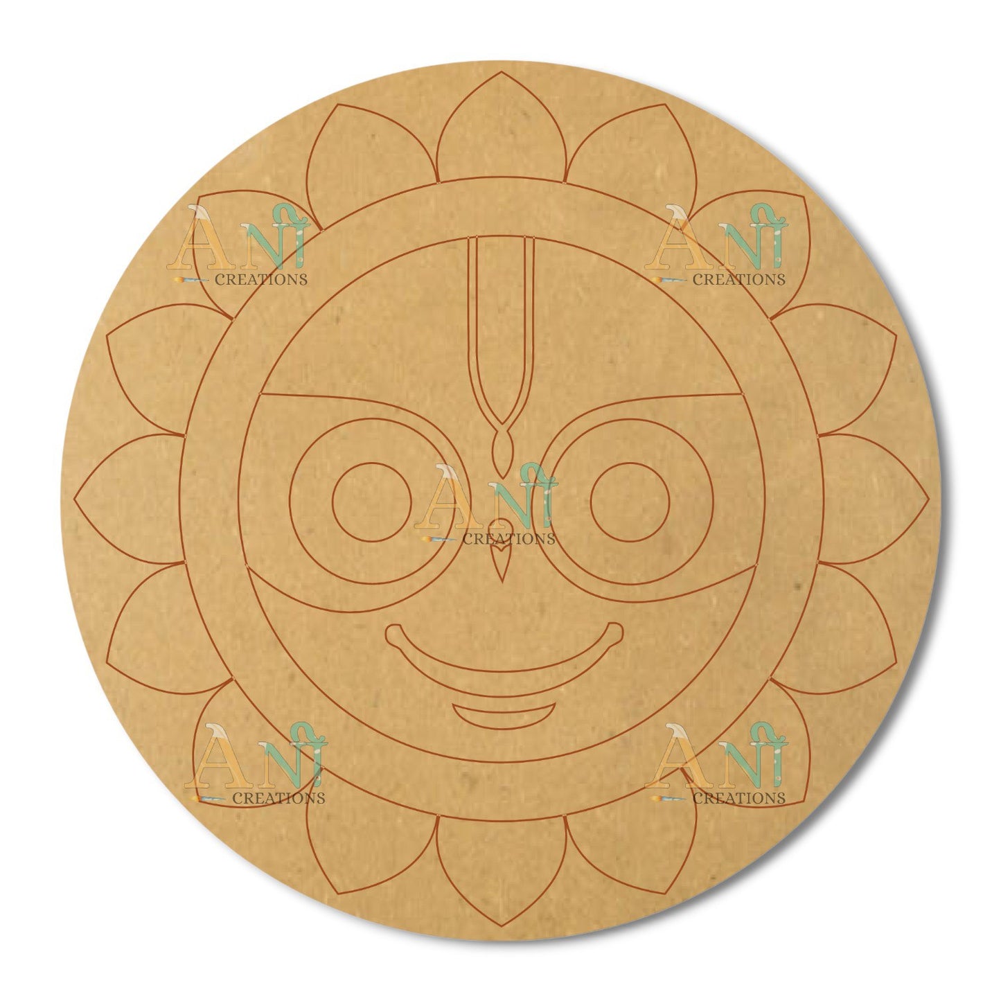 Jagganath ji 1 MDF Premarked