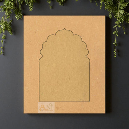 MDF Jharokha Base Shape 3