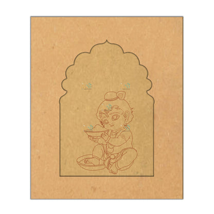 Jharokha premarked Bal krishna MDF