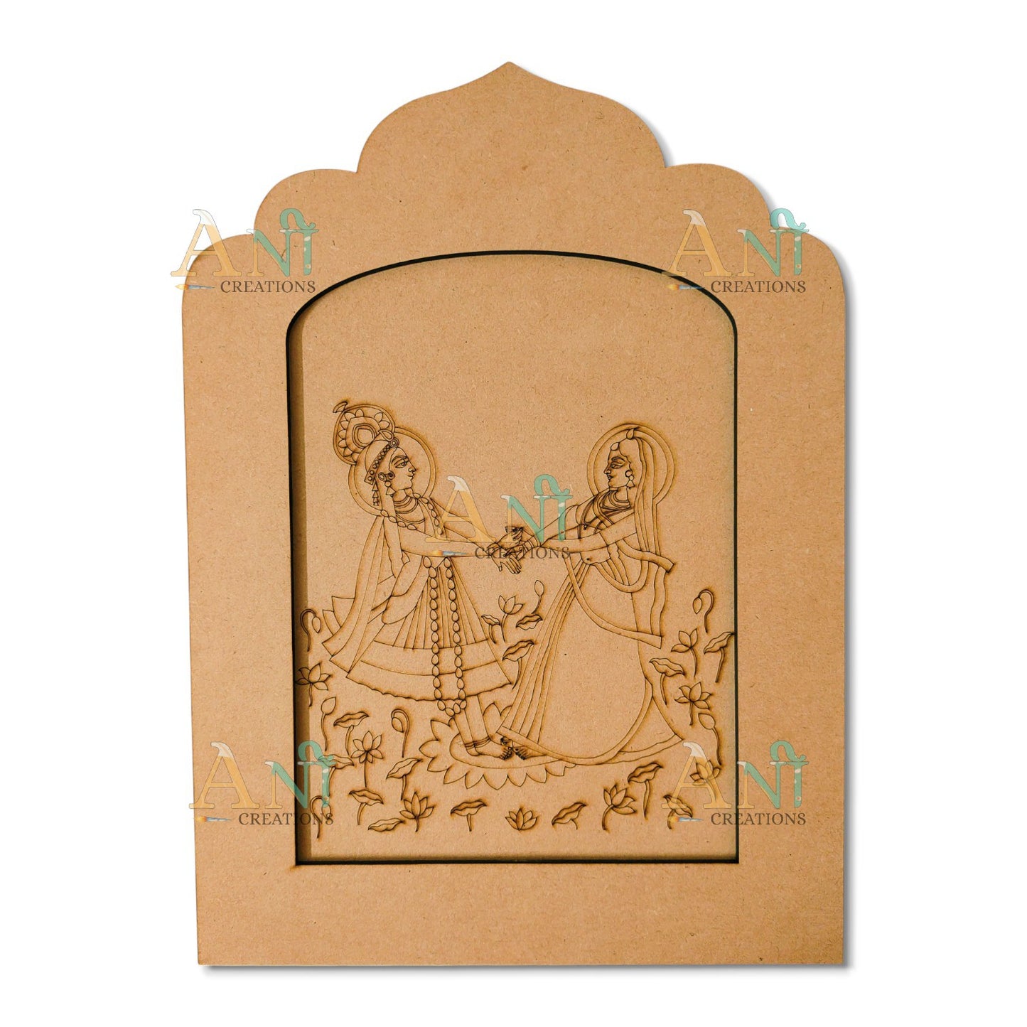 Jharokha premarked Radha krishna MDF