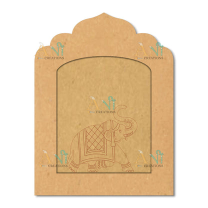 Jharokha premarked elephant 2 MDF