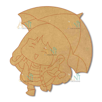 kids dancing 2  MDF Cutout