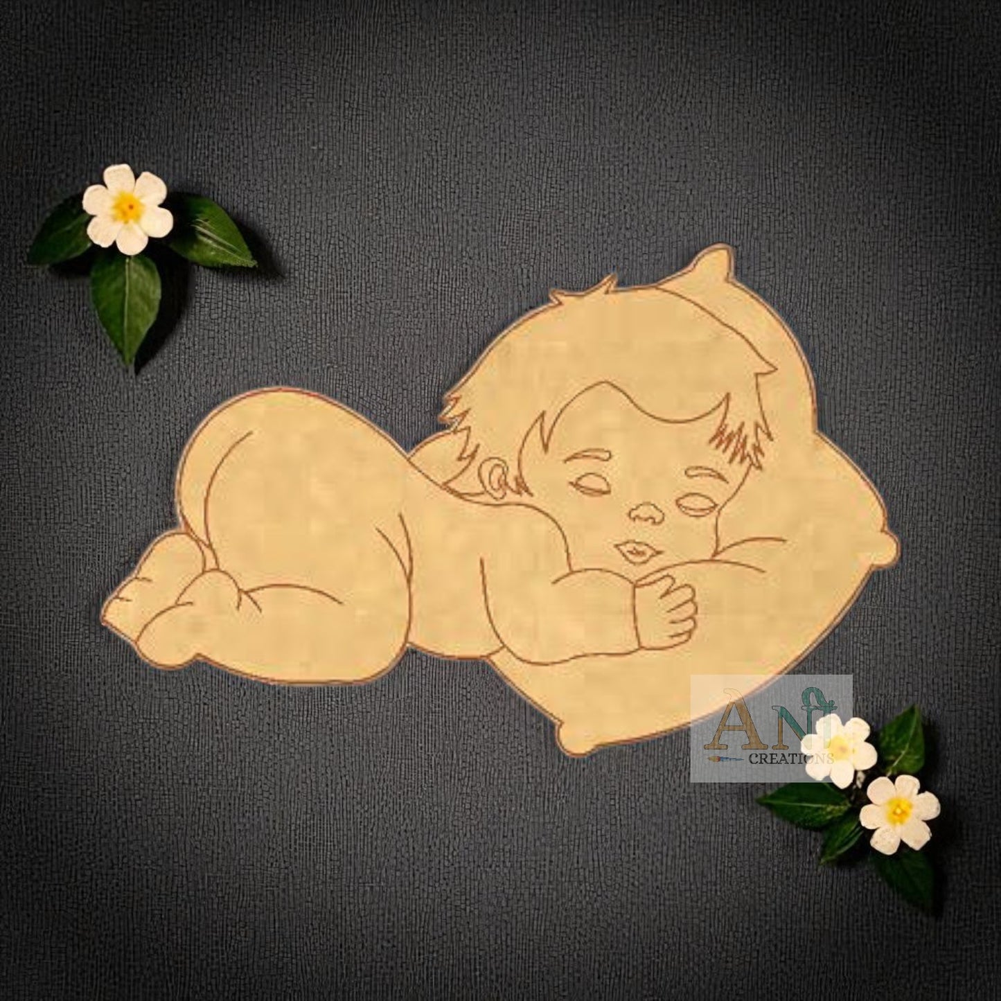 little baby 2  MDF Cutout