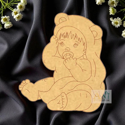 little baby 1  MDF Cutout