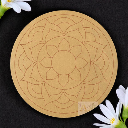 Mandala 1 MDF Premarked