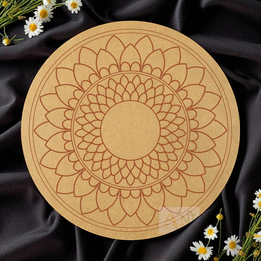 Mandala 5 MDF Premarked