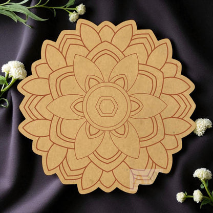 Mandala 7  MDF Premarked