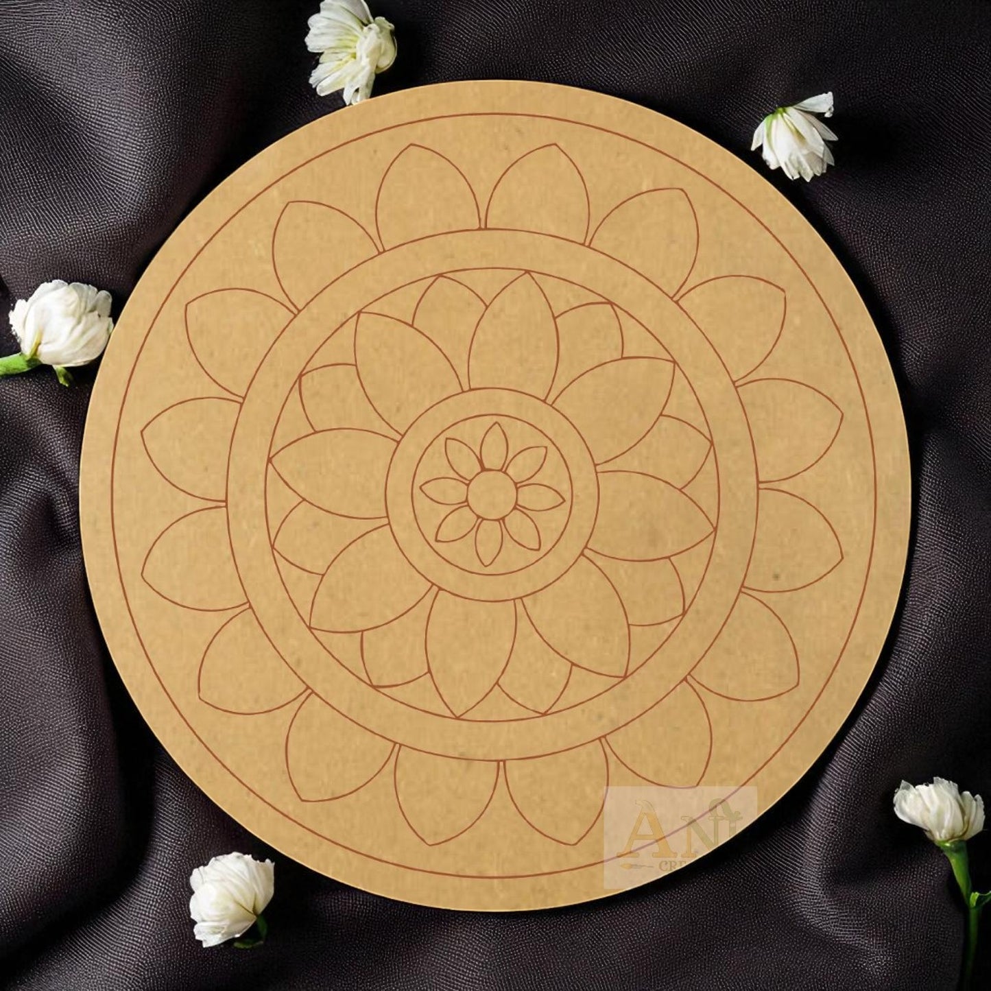 Mandala 2 MDF Premarked