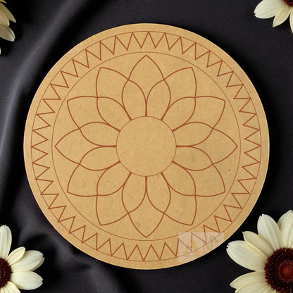 Mandala 12  MDF Premarked