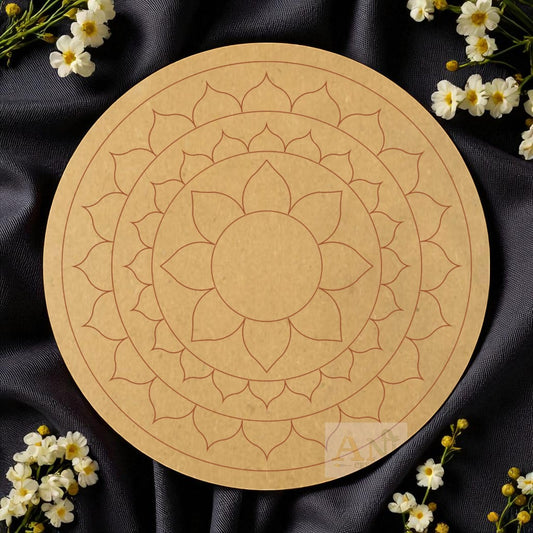 Mandala 14  MDF Premarked