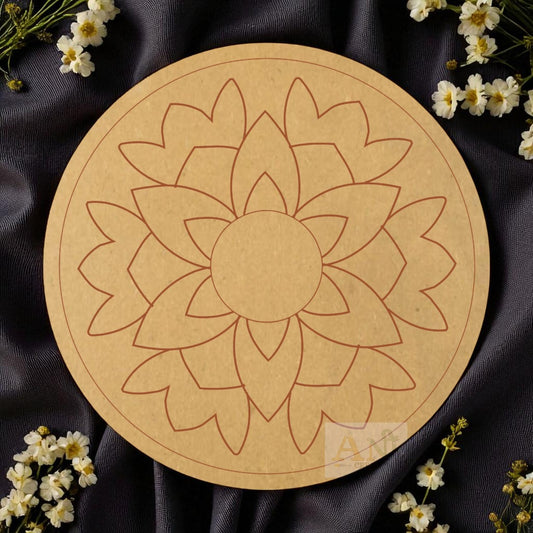 Mandala 15  MDF Premarked