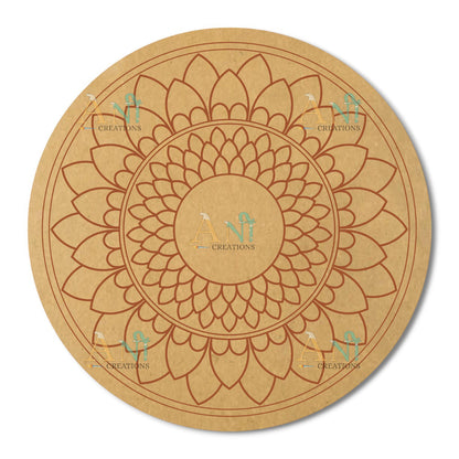 Mandala 5 MDF Premarked