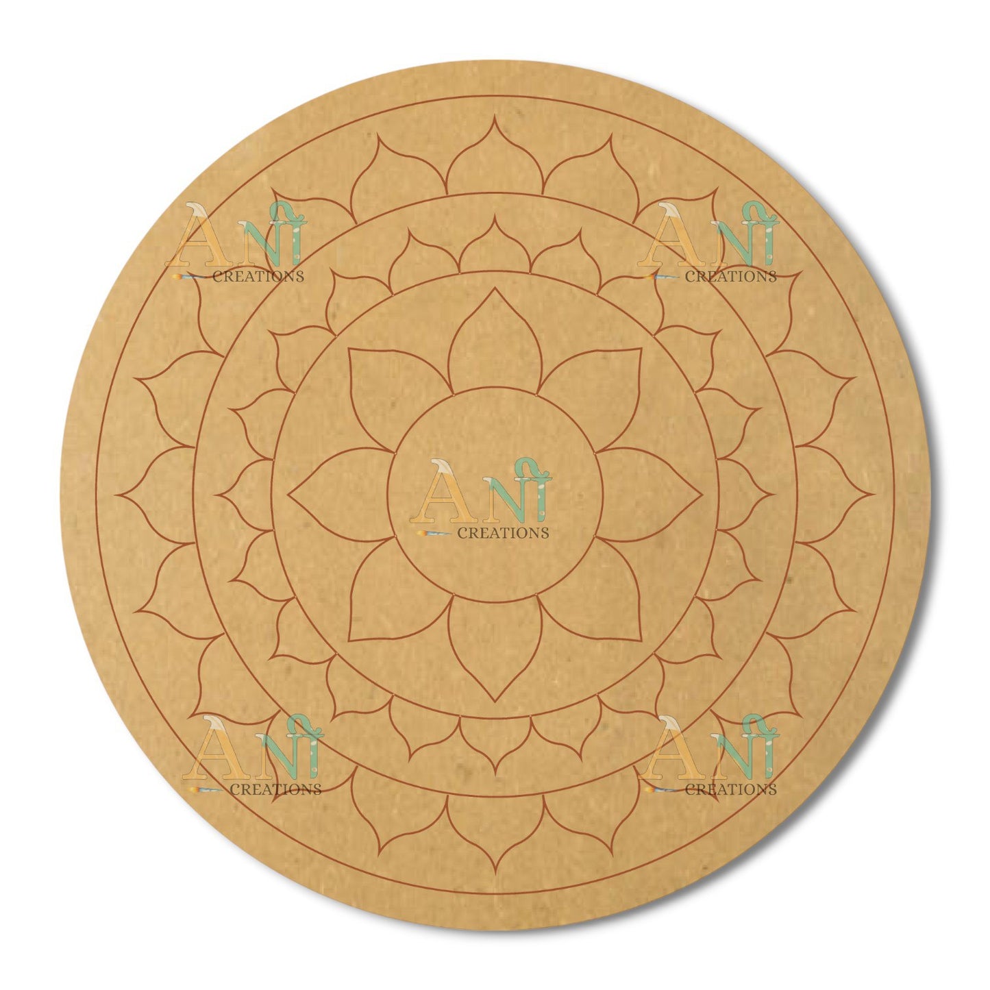 Mandala 14  MDF Premarked
