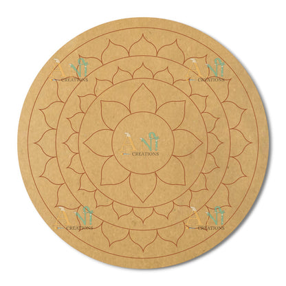 Mandala 14  MDF Premarked