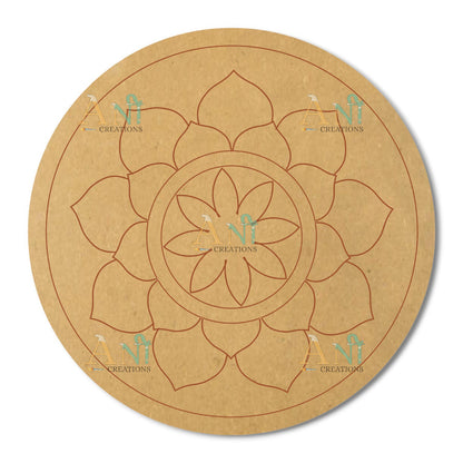 Mandala 17  MDF Premarked