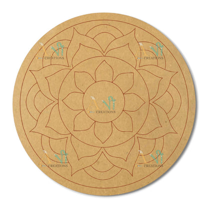 Mandala 1 MDF Premarked