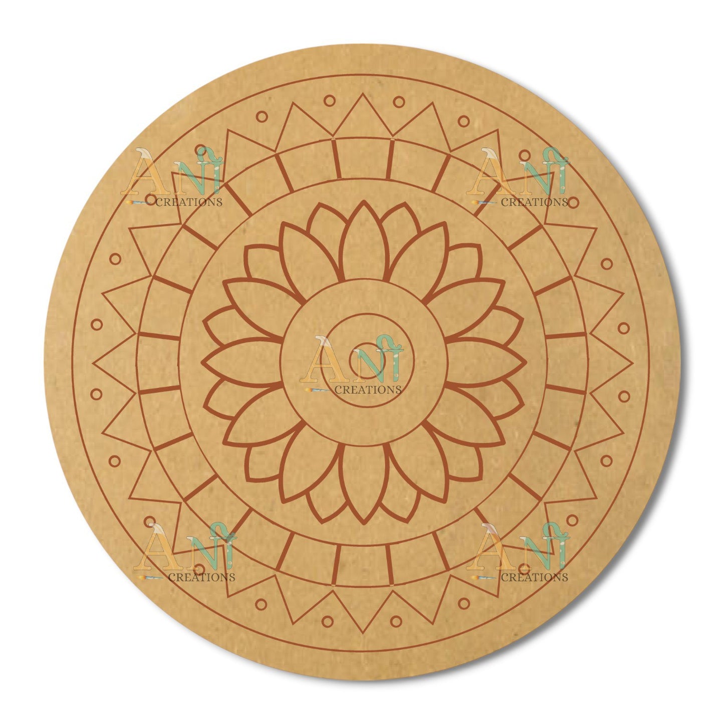 Mandala 20  MDF Premarked