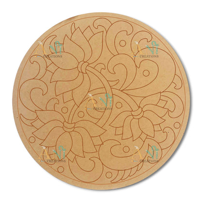 Mandala 6  MDF Premarked