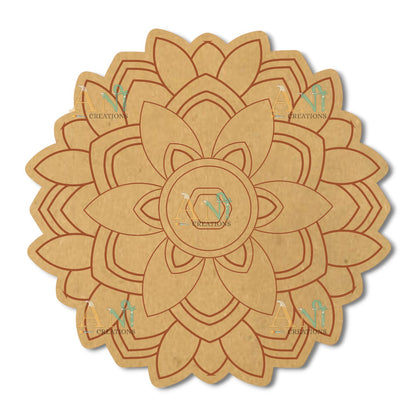 Mandala 7  MDF Premarked